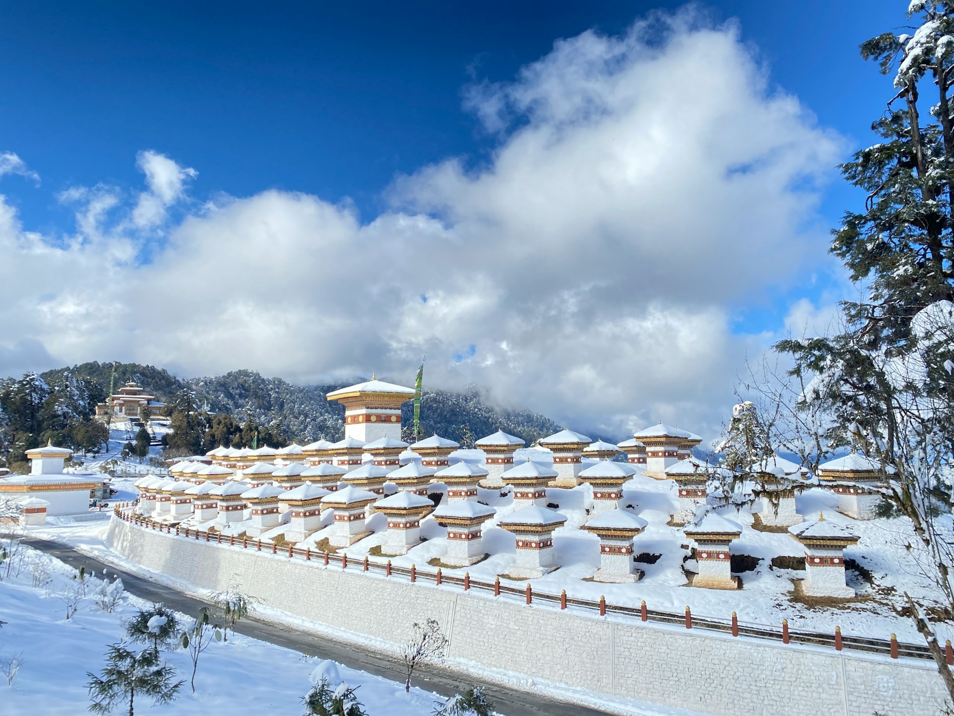 Festive Himalayan Tranquility