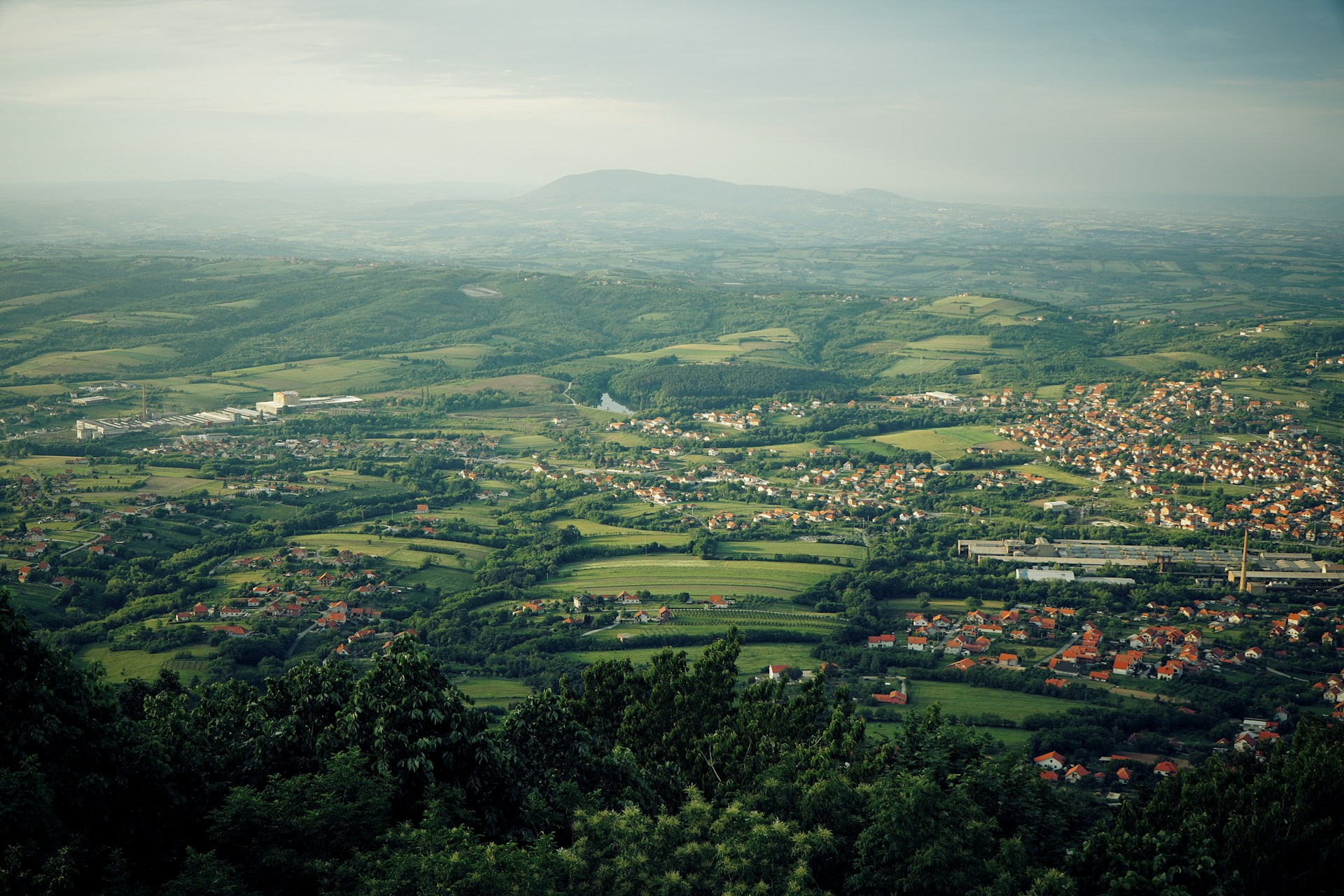 Blossoming Hills and Easter Glow
