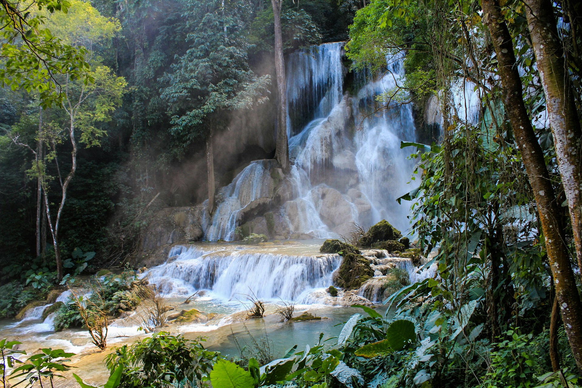 Bua Thong Sticky Waterfalls