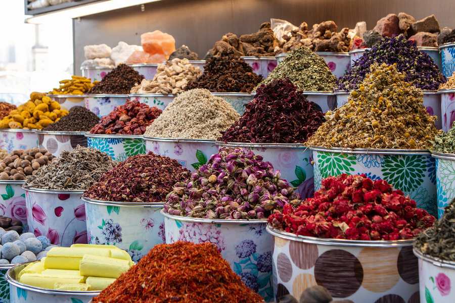 Gold Souk and Spice Souk