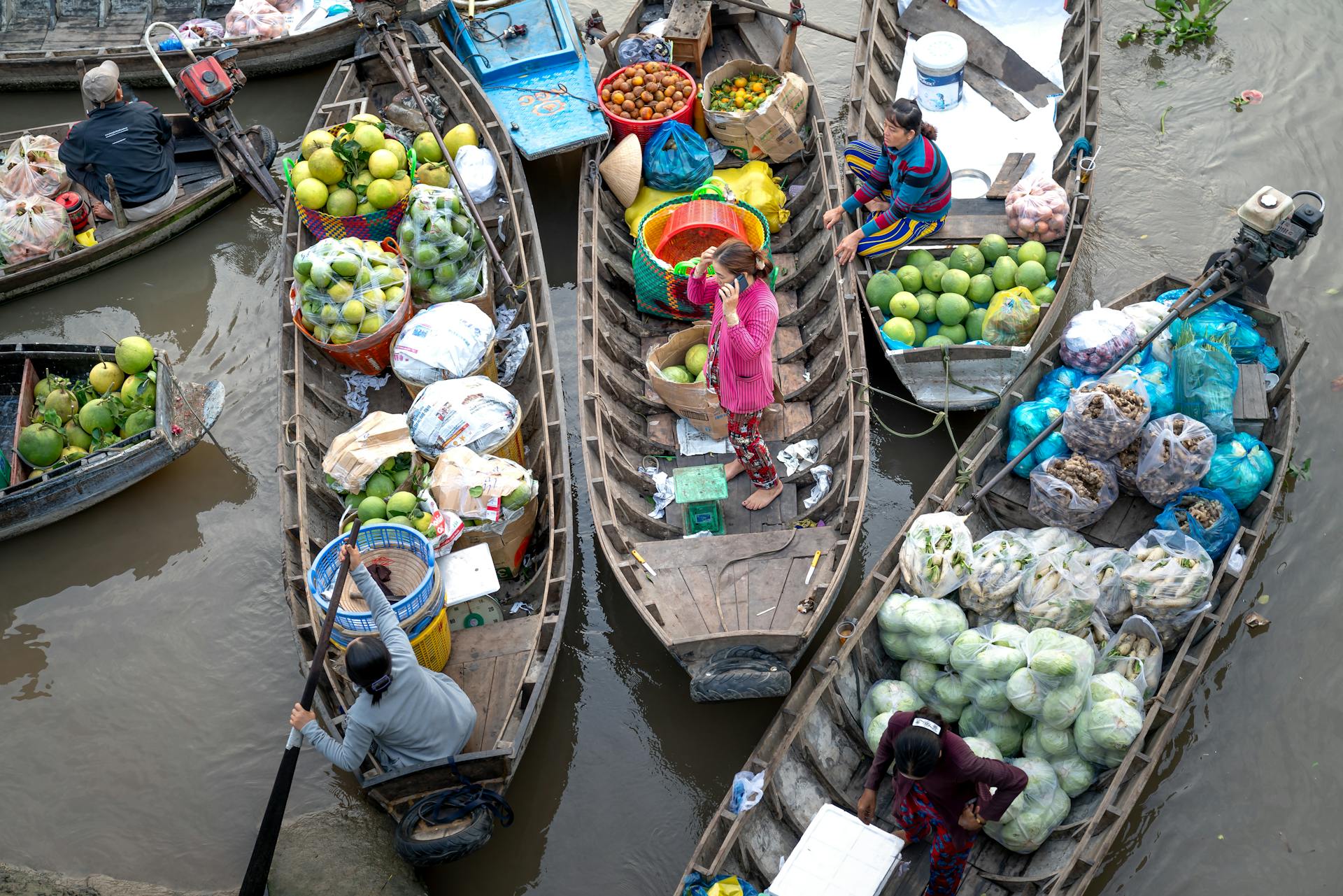 Cai Rang Floating Market