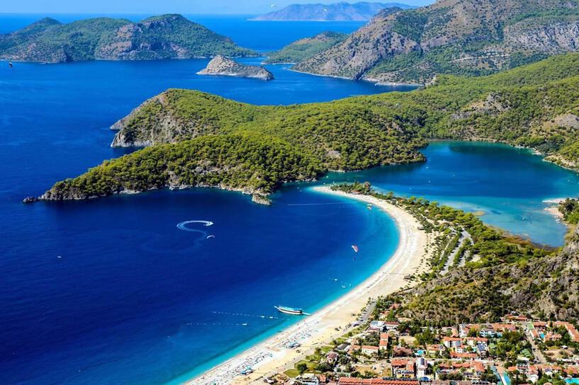Ölüdeniz Beach and Blue Lagoon