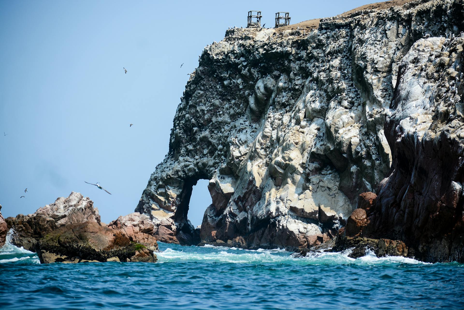 La Catedral Rock Formation