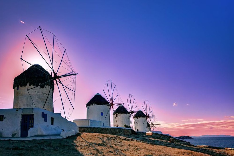 Mykonos Windmills