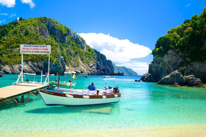 Paleokastritsa Beach