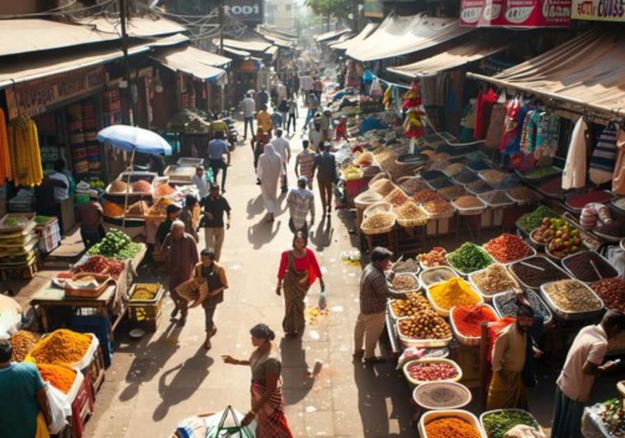 Explore the Bustling New Market