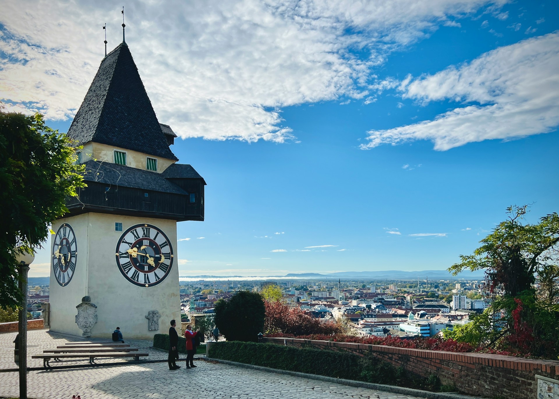 Uhrturm Clock Tower on Schlossberg