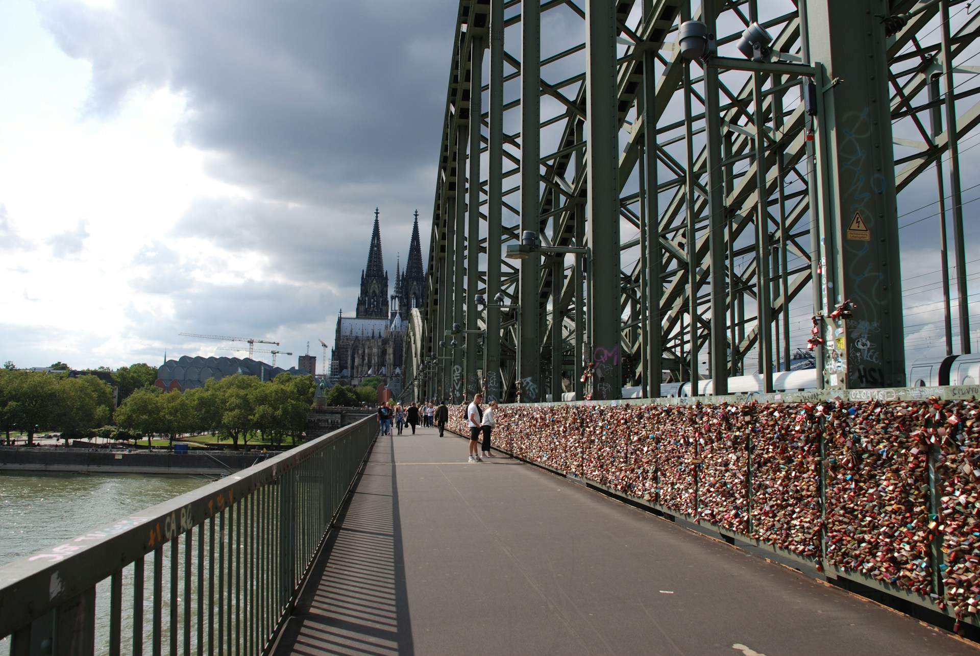 Hohenzollern Bridge & Love Locks