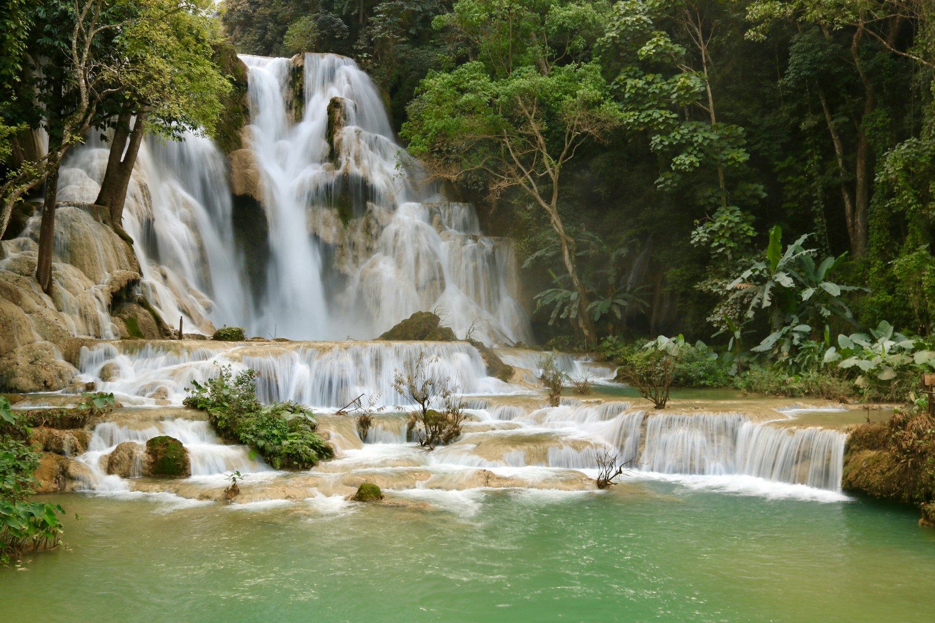 Kuang Si Waterfall & Bear Rescue Centre